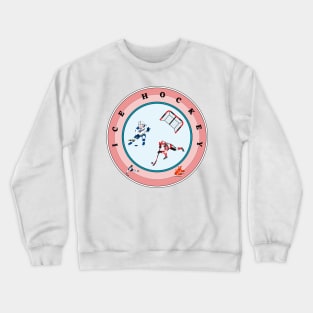 Ice Hockey Crewneck Sweatshirt